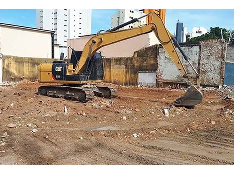 Aluguel de Escavadeira Hidráulica em Manuel Dias Branco Fortaleza
